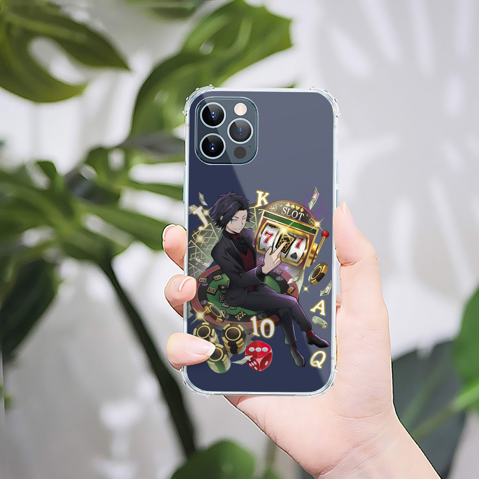 （画像用） 文豪ストレイドッグス Bungo Stray Dogs 【iPhone 12シリーズ対応】透明スマホケース（クリアソフトケース）